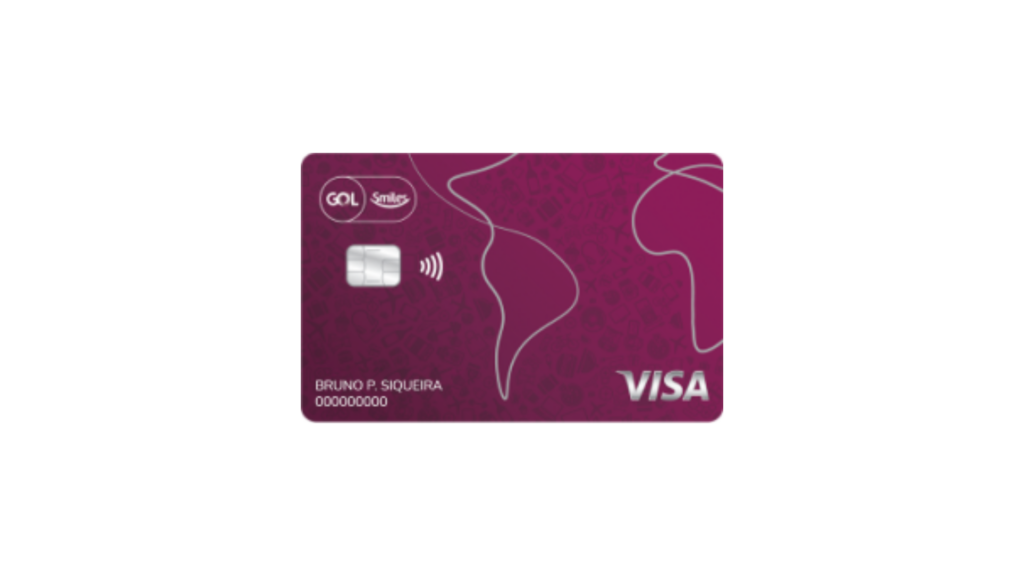 Cartão de crédito Gol Smiles Visa Internacional